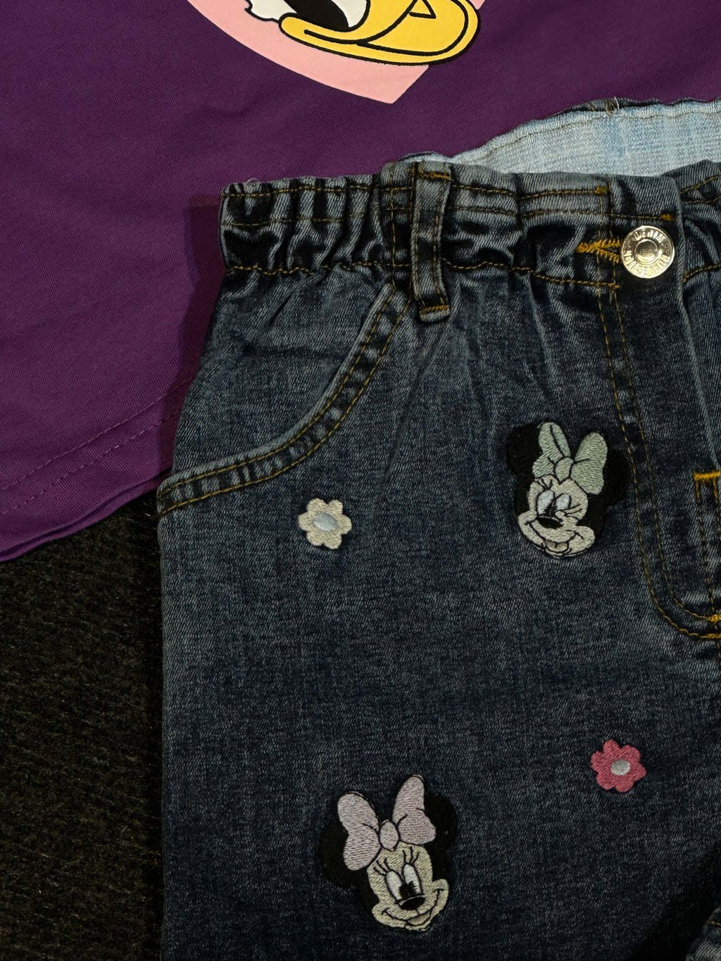 Minnie&Daisy Kot Şort Kız Çocuk Takım